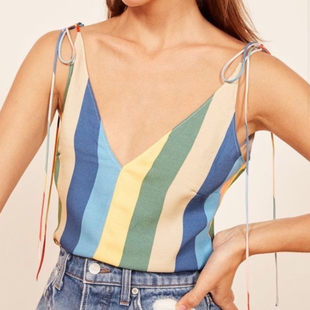 reformation rainbow tank